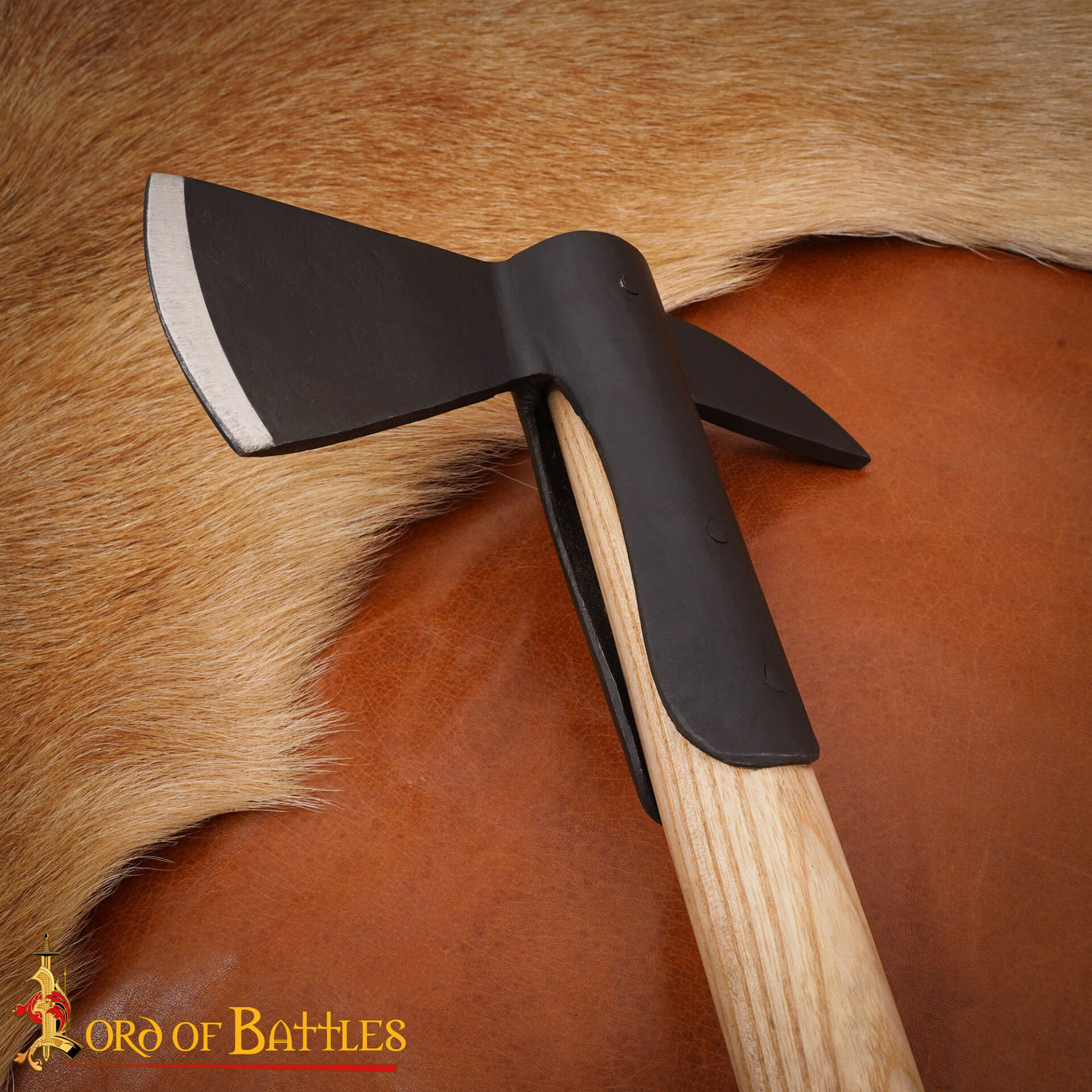 17th Century Tomahawk Axe with Hardwood Handle – Historical Reproduction-25574-ASH 4