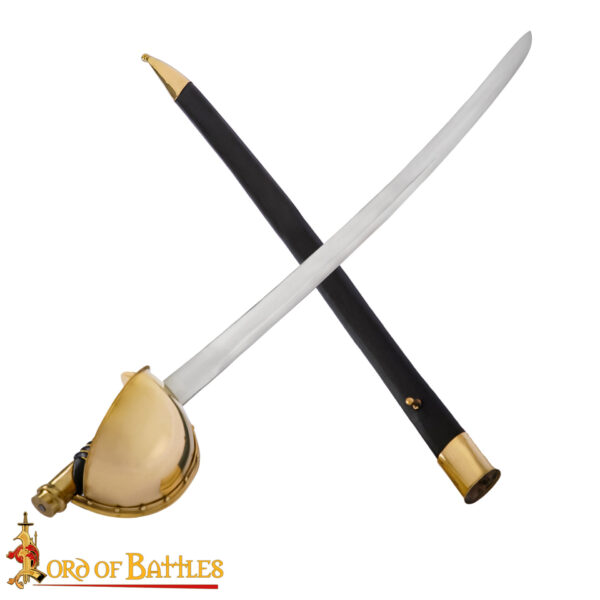 Naval Cutlass Sword with Scabbard Decorative - Image 5
