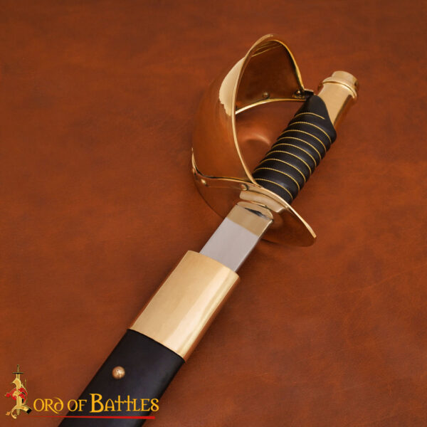 Naval Cutlass Sword with Scabbard Decorative - Image 6