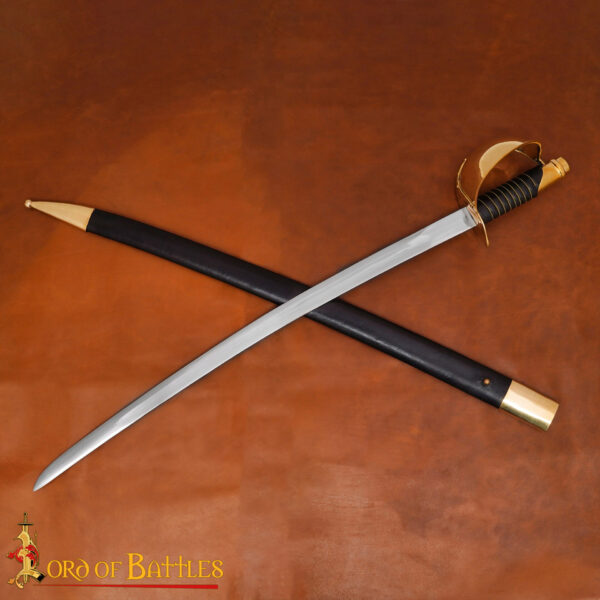 Naval Cutlass Sword with Scabbard Decorative - Image 2