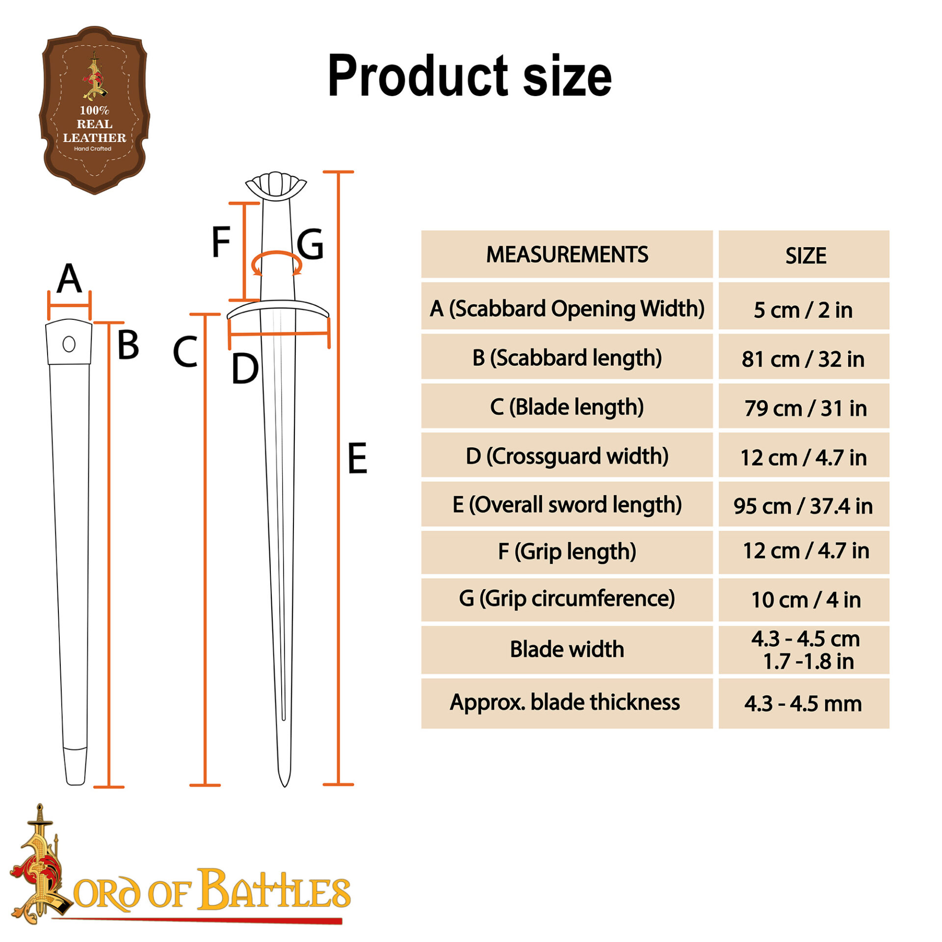 9th Century Hand-Forged Viking Sword with Scabbard-5515 2