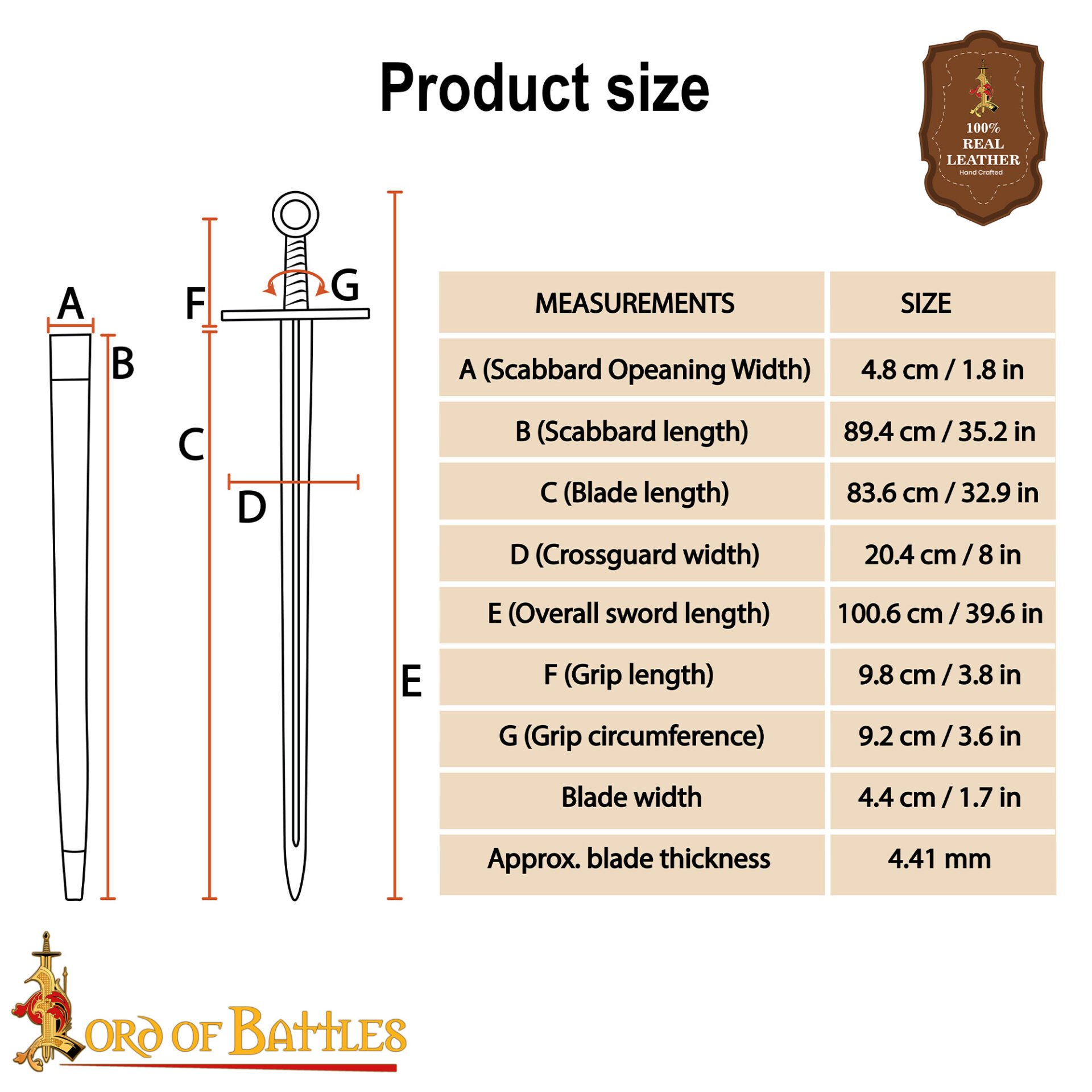 Decorative Viking Sword-5510 2