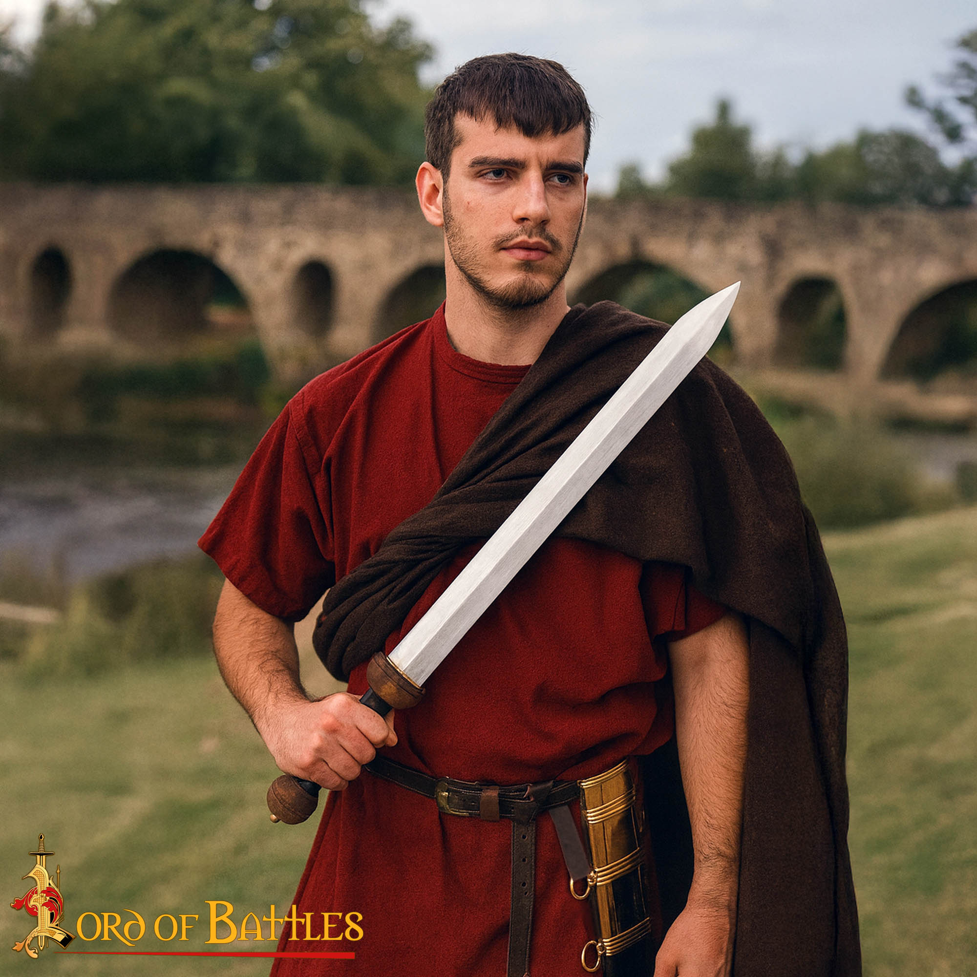 Roman Mainz Gladius with Scabbard – Legionary Leaf-Shaped Short Sword-5514 1