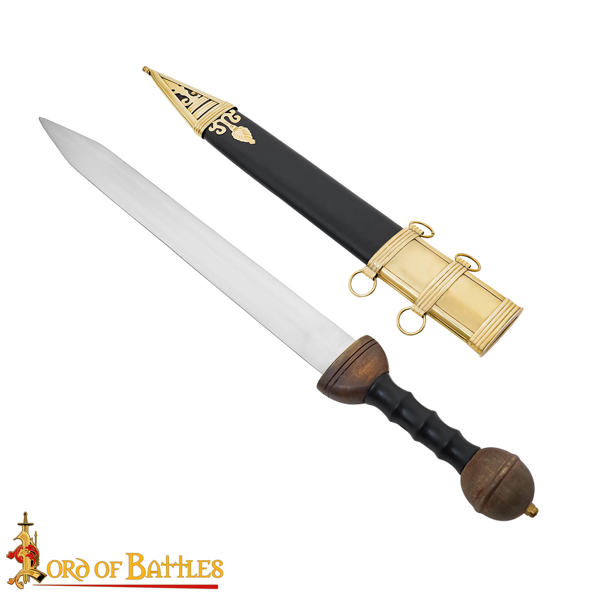 Roman Mainz Gladius with Scabbard – Legionary Leaf-Shaped Short Sword-5514 3