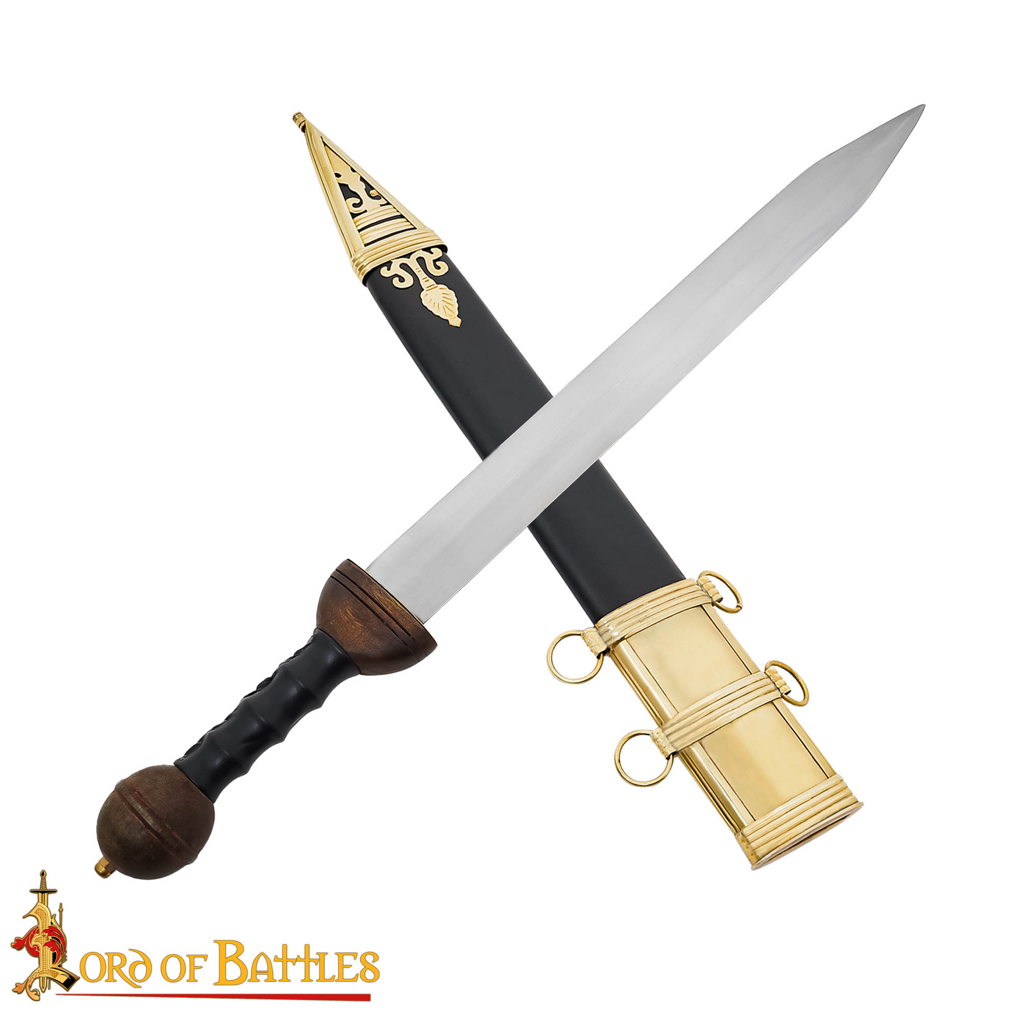 Roman Mainz Gladius with Scabbard – Legionary Leaf-Shaped Short Sword-5514 4