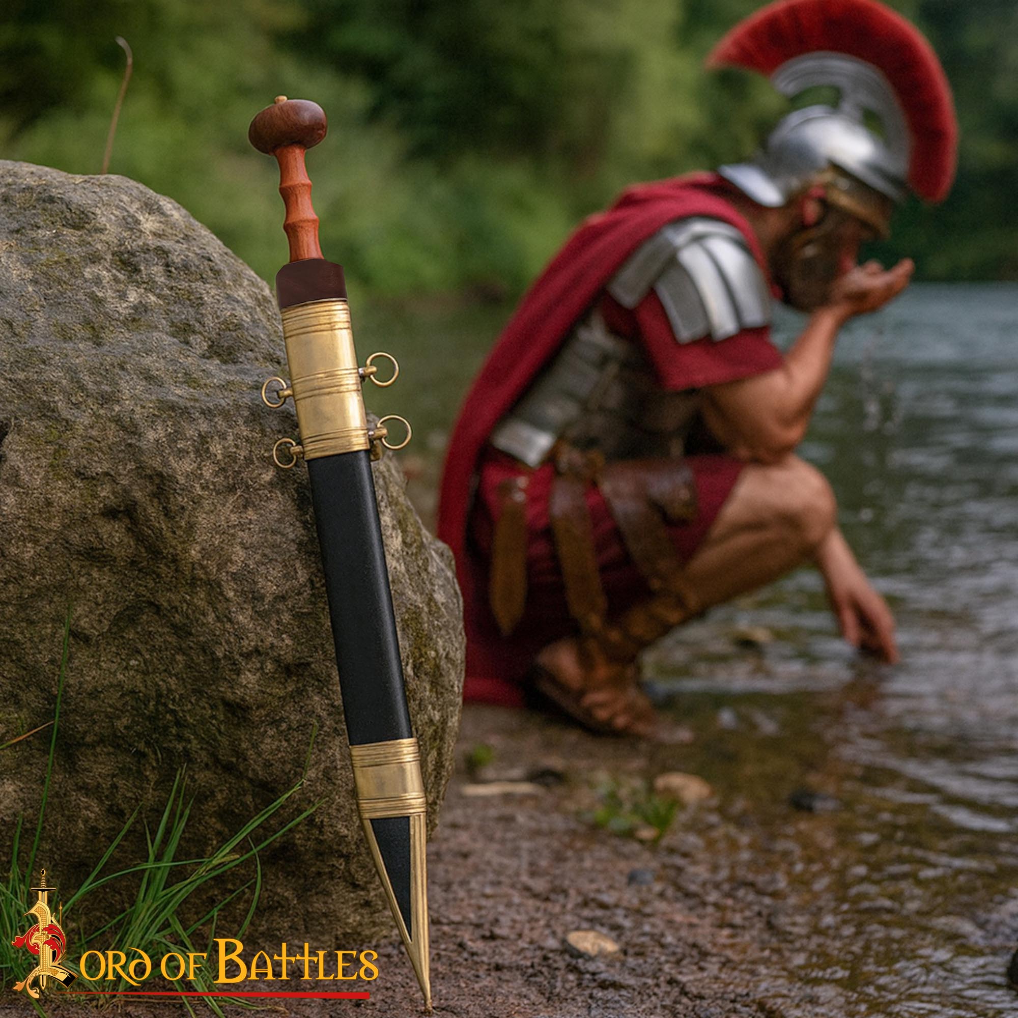 Roman Pompeii Gladius with Scabbard Legionary Short Sword-5503 1