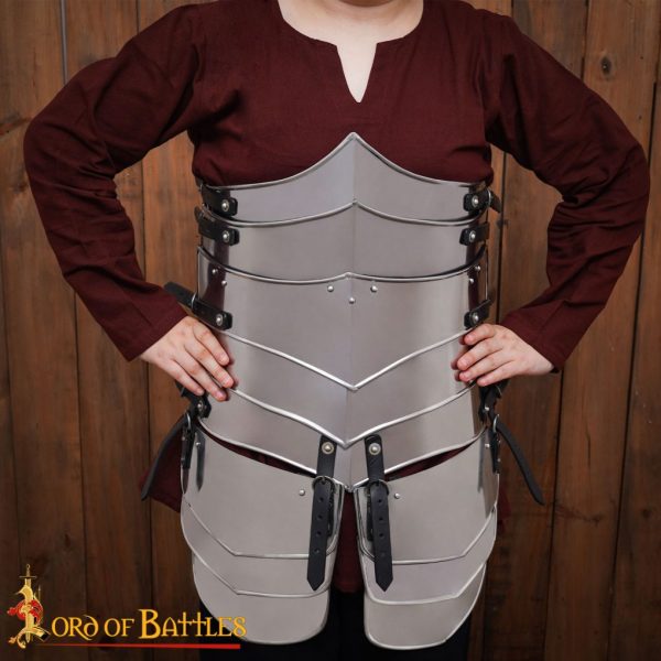 Medieval Lady Knight Cuirass with Tassets - Image 4