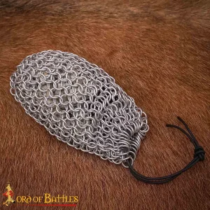 Aluminum Butted Chainmail Dice Bag / Coin Bag