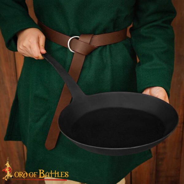 Medieval Hand Forged Camping Pan - Image 3