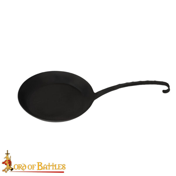 Medieval Hand Forged Camping Pan - Image 4