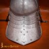 17th Century Lobster Tailed Pot Helmet Steel Cavalry Helmet 25929 6