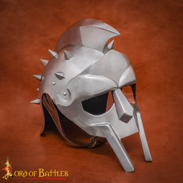 The Spaniard Gladiator Magnus Maximus Steel Helmet - Image 2