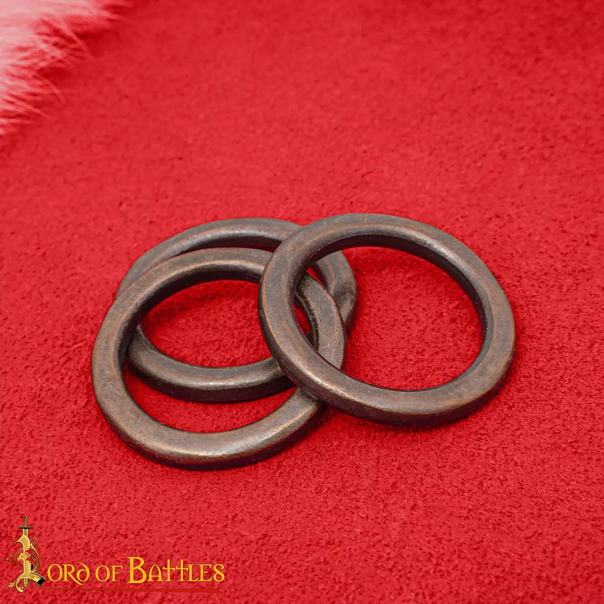 Solid Brass O Rings, Set of 5 Solid Brass O Rings, Set of 5 - Image 6