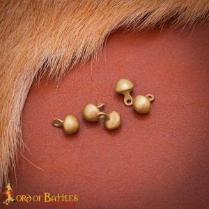 Lost-wax Cast Bronze Classic Medieval Buttons Small Set of 5