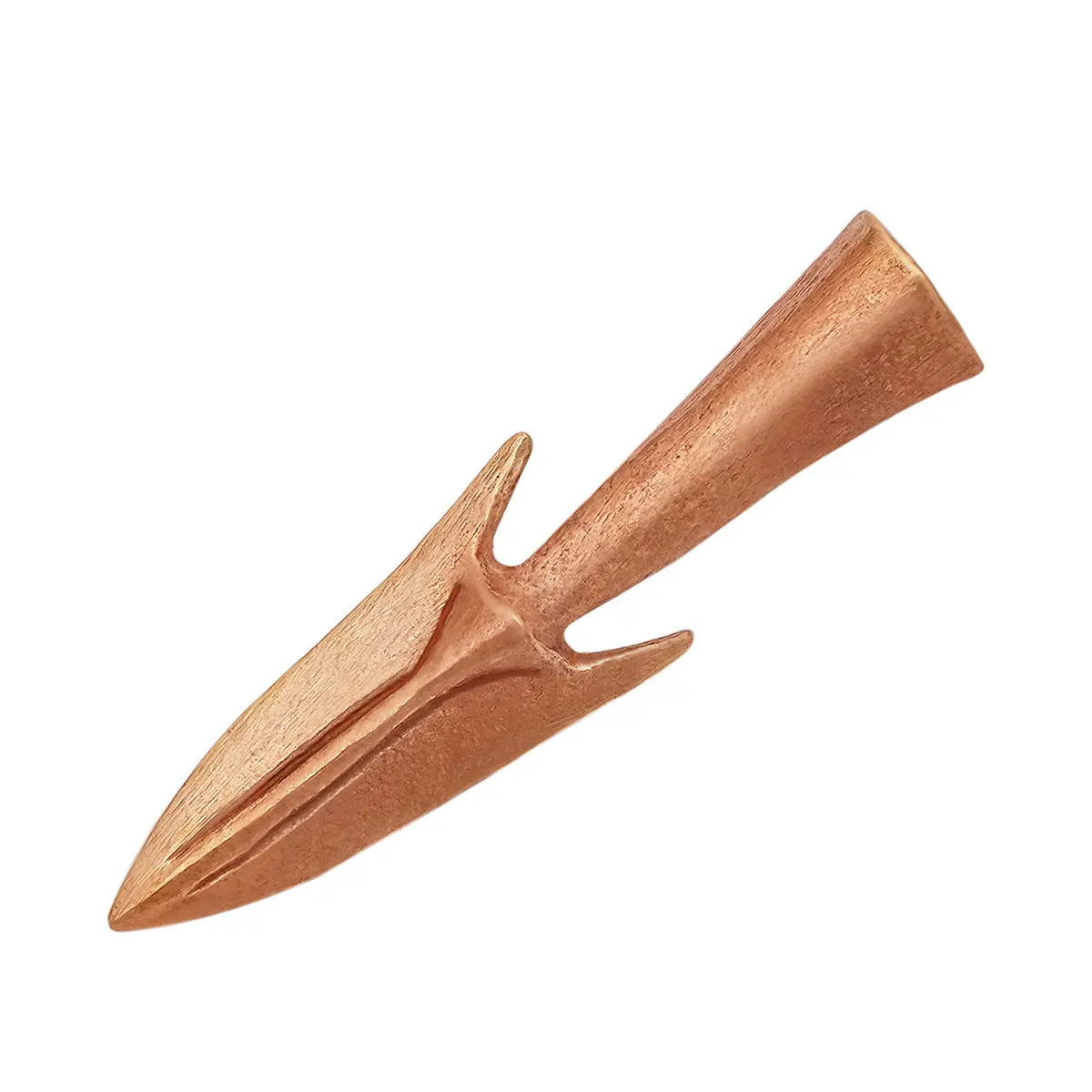 1st–3rd Century CE Roman Barbed Bronze Arrowhead, Lost-Wax Cast (5.5 cm) - Image 5