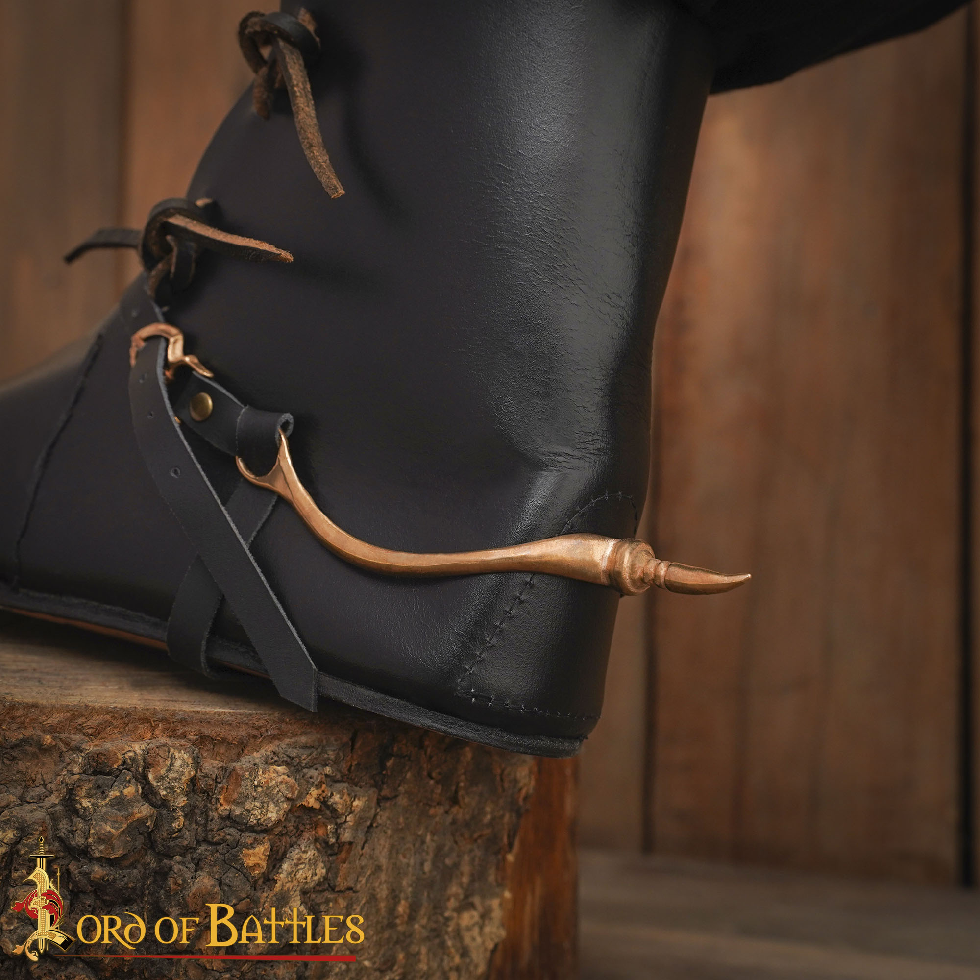 Lost-wax Cast Bronze Medieval Norman Prick Spur Lost-wax Cast Bronze Medieval Norman Prick Spur - Image 2