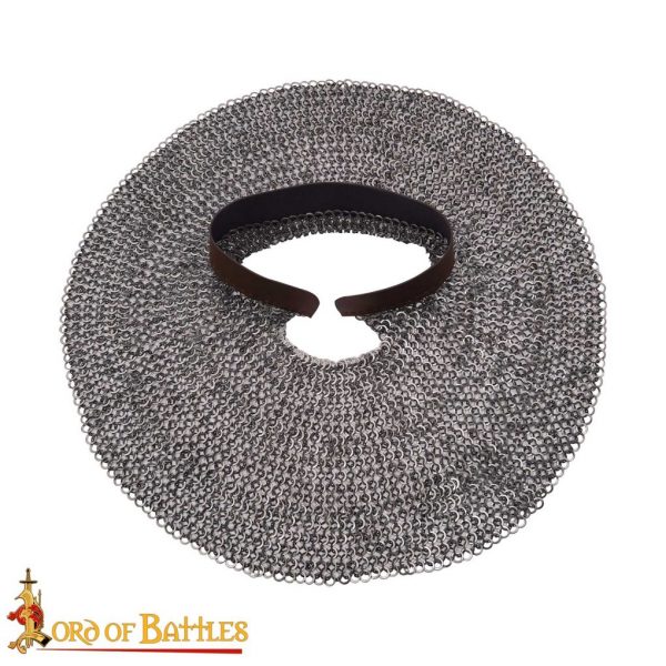 Aventail Stainless Steel Flat Ring Round Riveted Alternating Solid Flat Rings, 9 mm 18 gauge - Image 2