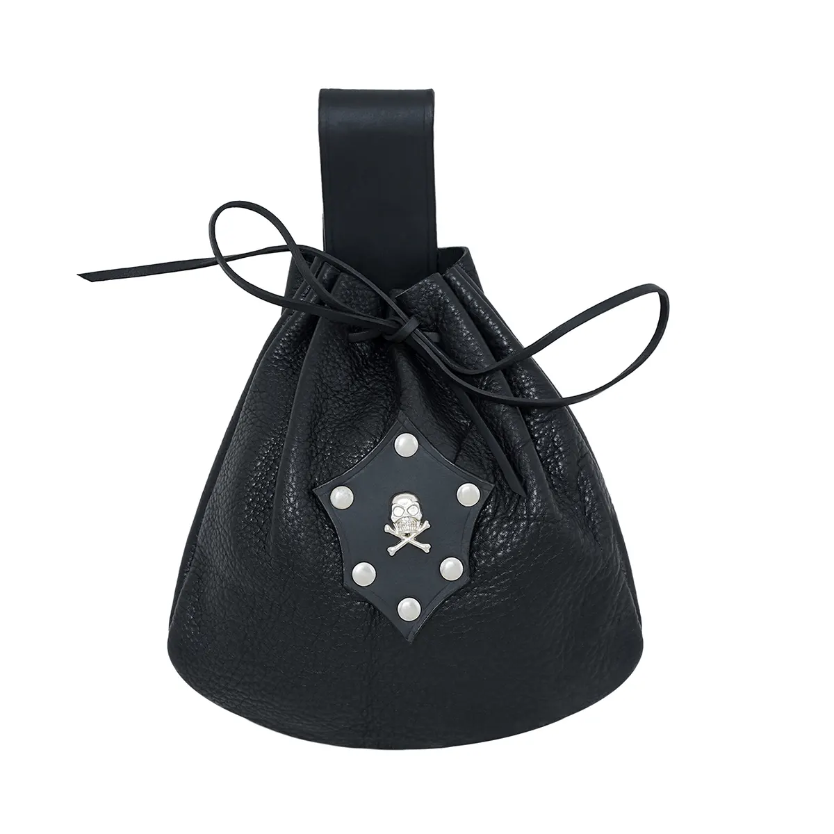 Pirate Leather Belt Pouch Genuine Leather Pirate Leather Belt Pouch Genuine Leather - Image 4