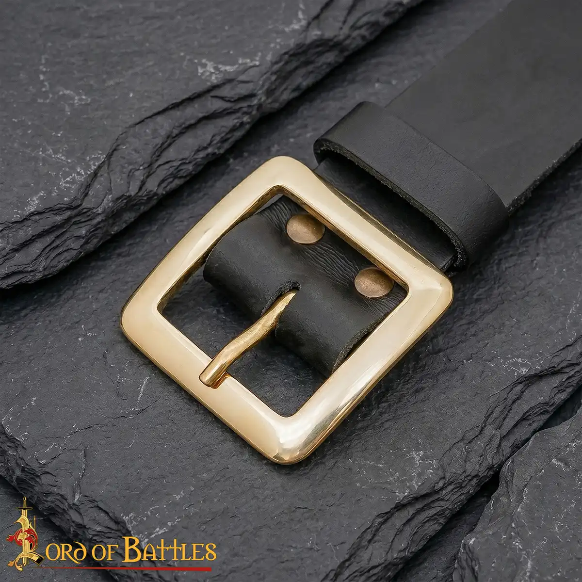 Medieval Solid Brass Buckle Medieval Solid Brass Buckle - Image 6