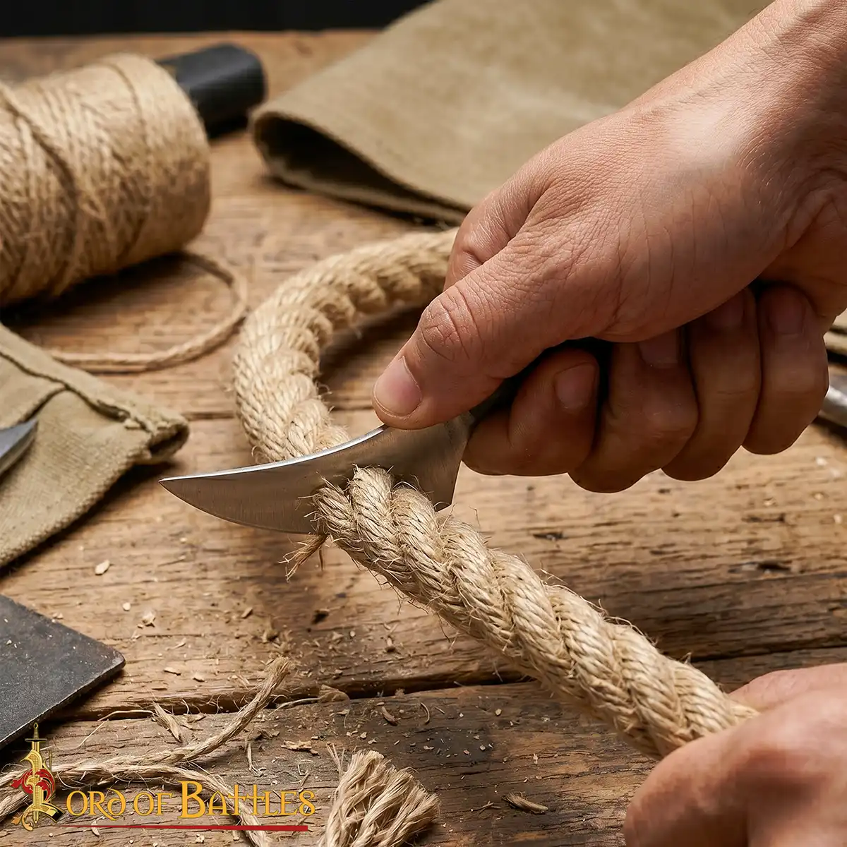Viking Hand Forged Small Knife Viking Hand Forged Small Knife - Image 2