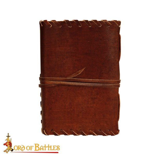 Medieval Leather Journal with Classic Plain Cover - Image 2