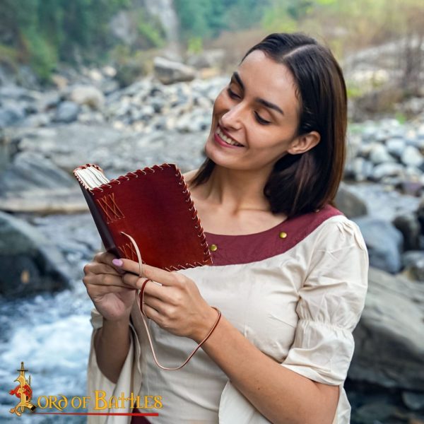 Medieval Leather Journal with Classic Plain Cover - Image 5