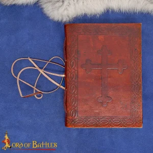 Leather Journal Celtic Cross Design