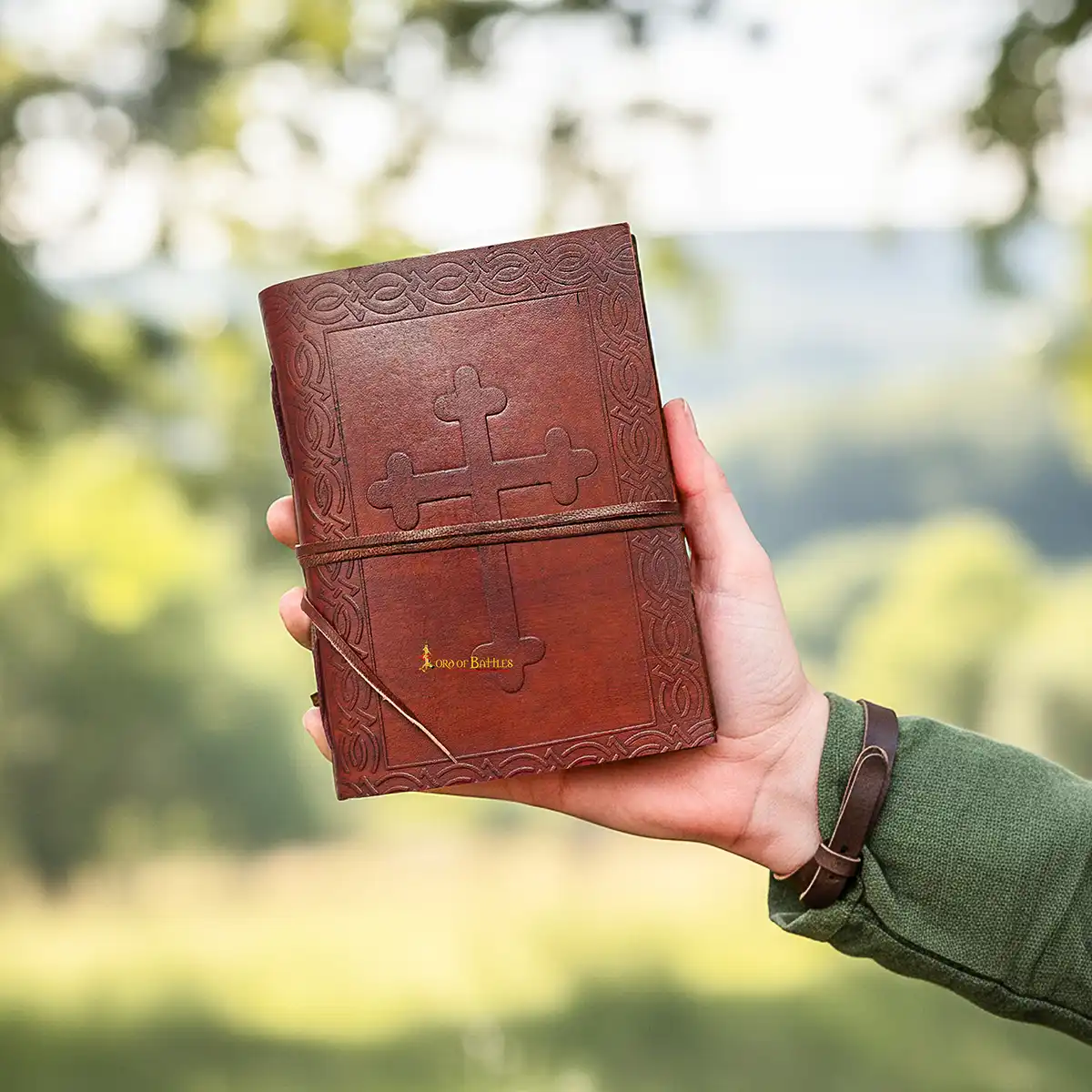 Leather Journal Celtic Cross Design Leather Journal Celtic Cross Design - Image 5