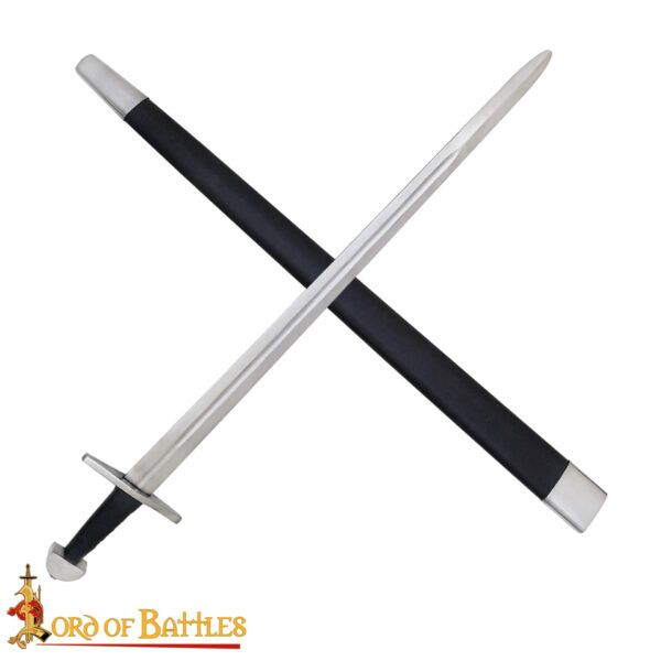 Viking Steel Sword with Scabbard Functional - Image 5