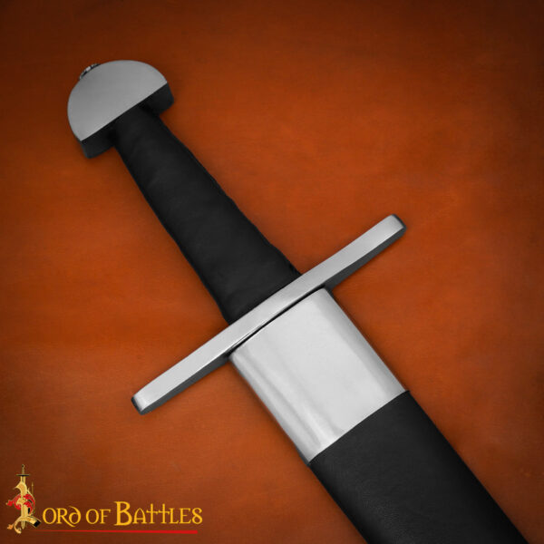 Viking Steel Sword with Scabbard Functional - Image 6
