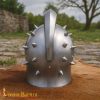 Gladiator “The Spaniard” Helmet Spiked Steel with Leather Liner-2203PL 8