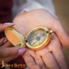 Handcrafted Brass Adventurers Pocket Compass - 11105