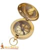Handcrafted Brass Adventurers Pocket Compass - 11105 3