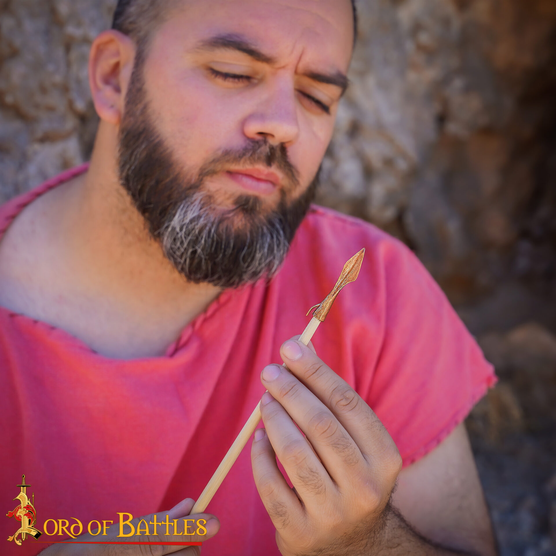 Lost-wax Cast Bronze Small Arrowhead-26436BZ 1