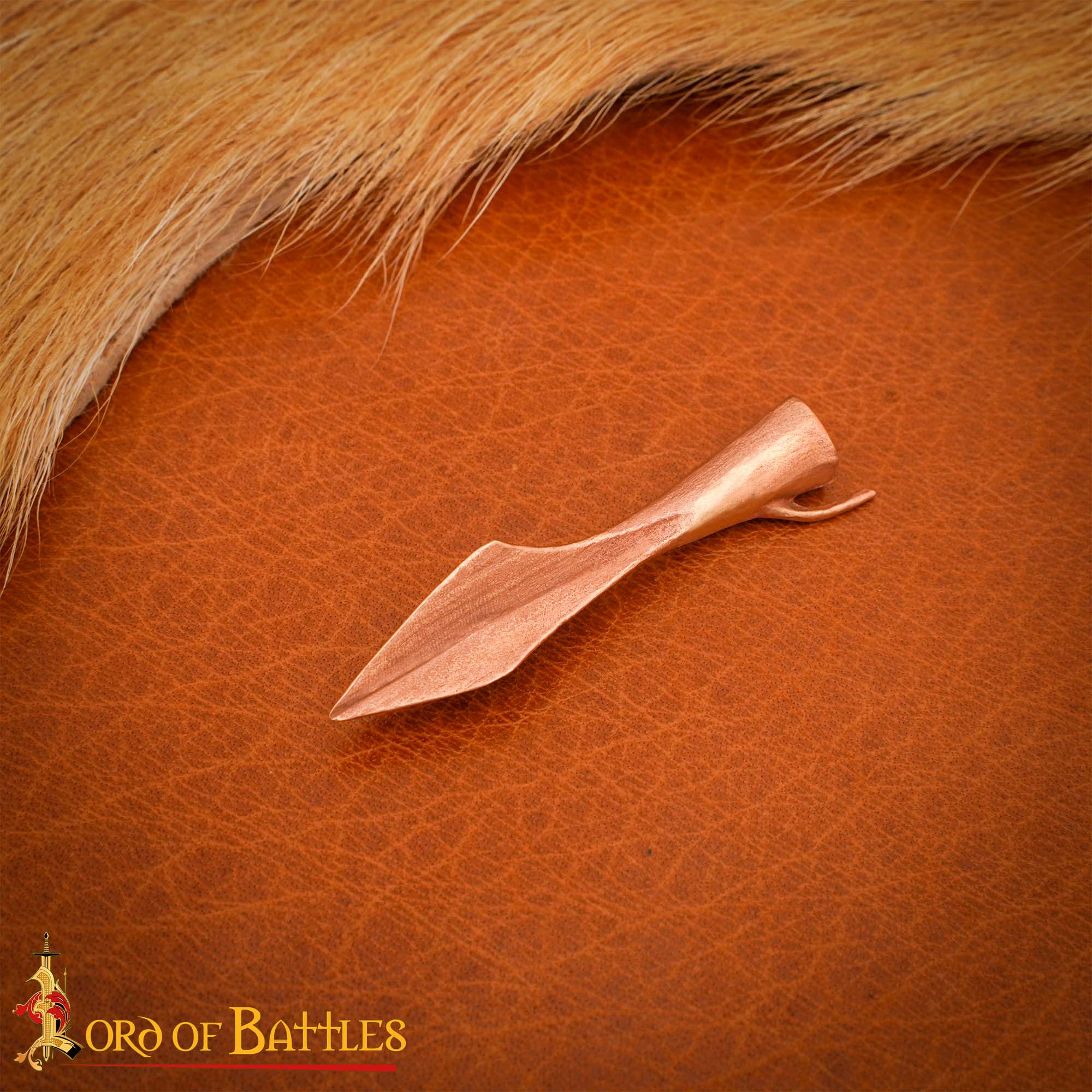 Lost-wax Cast Bronze Small Arrowhead-26436BZ