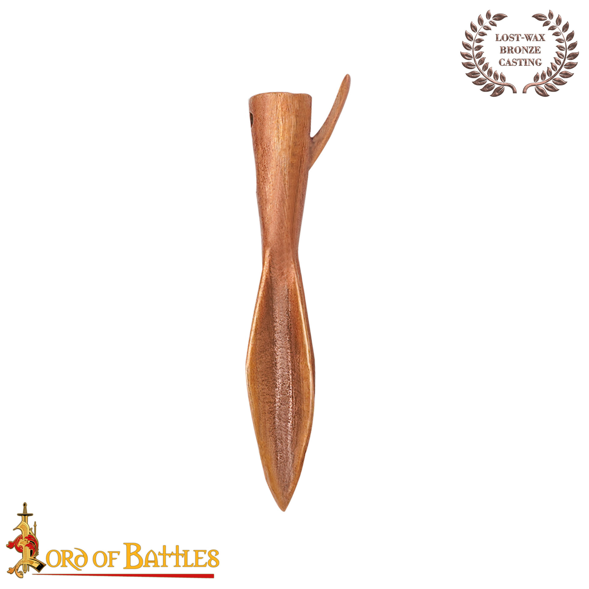 Lost-wax Cast Bronze Small Arrowhead-26437BZ 2