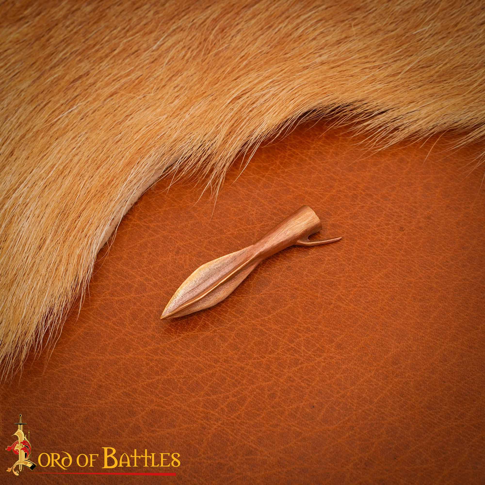 Lost-wax Cast Bronze Small Arrowhead-26437BZ