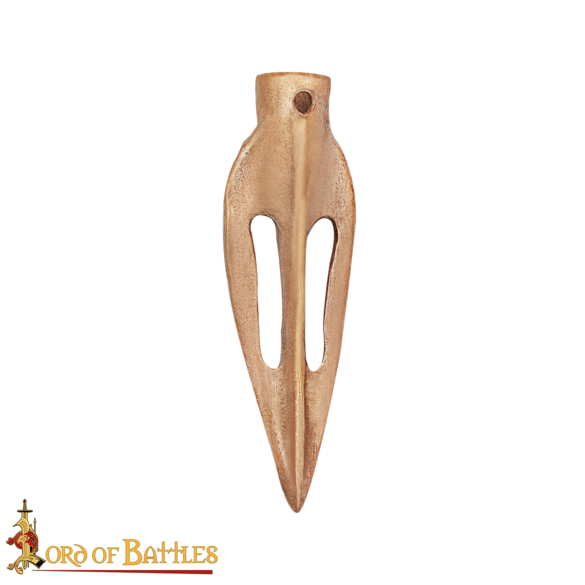 Lost-wax Cast Bronze Small Arrowhead-26439BZ 3