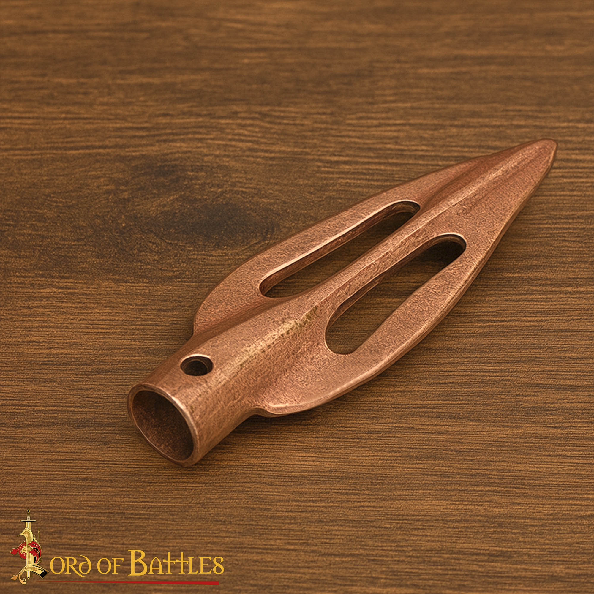 Lost-wax Cast Bronze Small Arrowhead-26439BZ 4