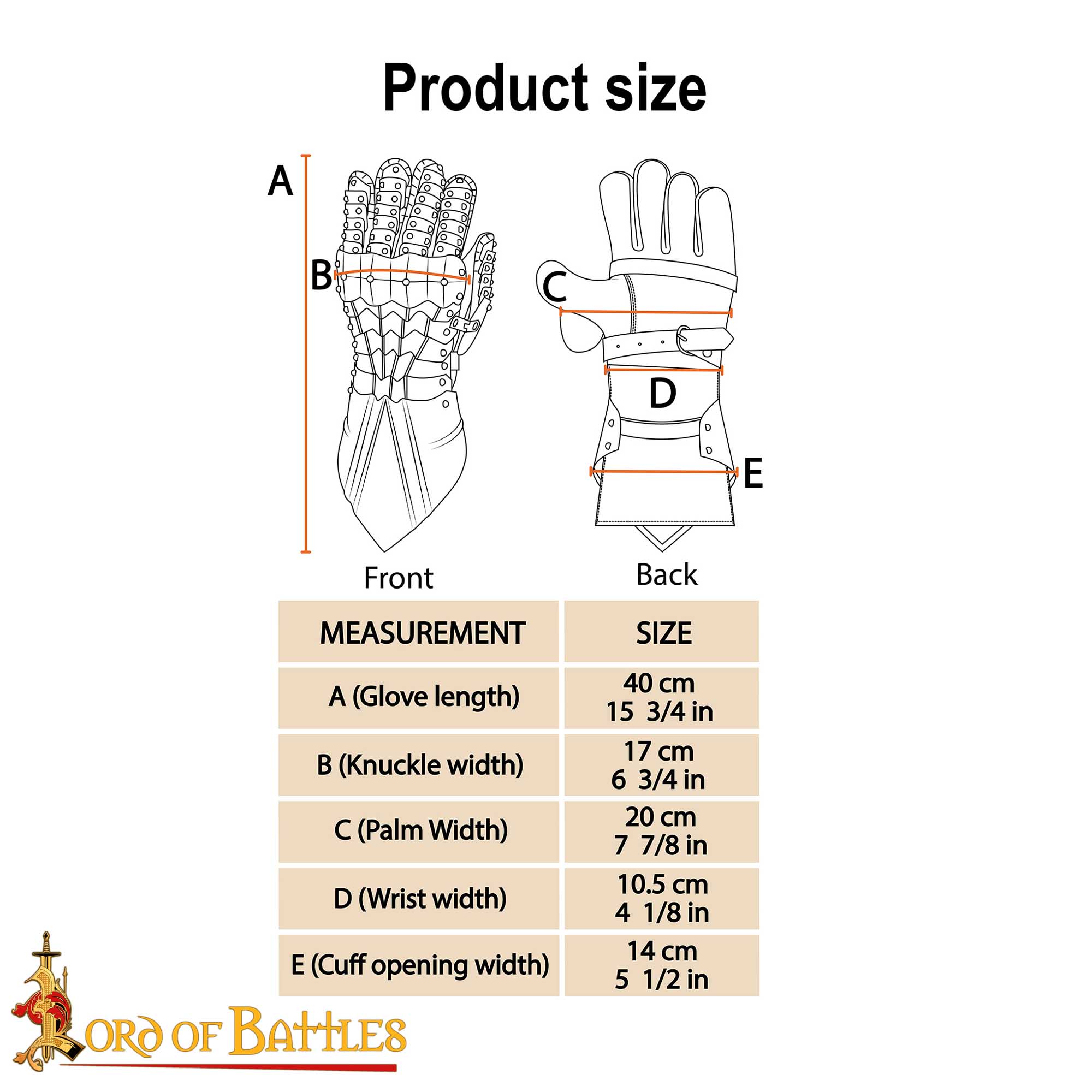 Medieval Steel Gothic Articulated Gauntlets Finger & Wrist Armor Protection - 25168 2