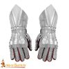 Medieval Steel Gothic Articulated Gauntlets Finger & Wrist Armor Protection - 25168 3