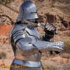 Medieval Steel Gothic Articulated Gauntlets Finger & Wrist Armor Protection - 25168 5