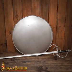 Handmade Rodella Round Steel Shield