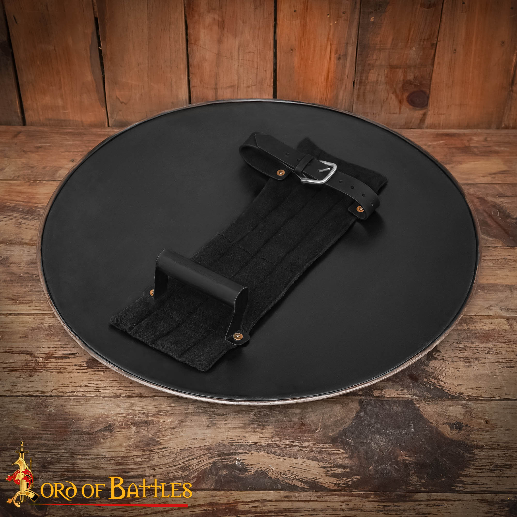 Medieval Steel Round Shield-25189 4