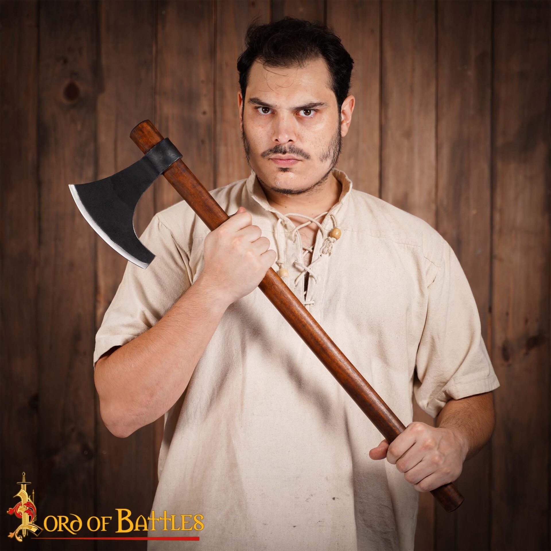 Viking Era Hand Forged Bearded Axe -25305 6