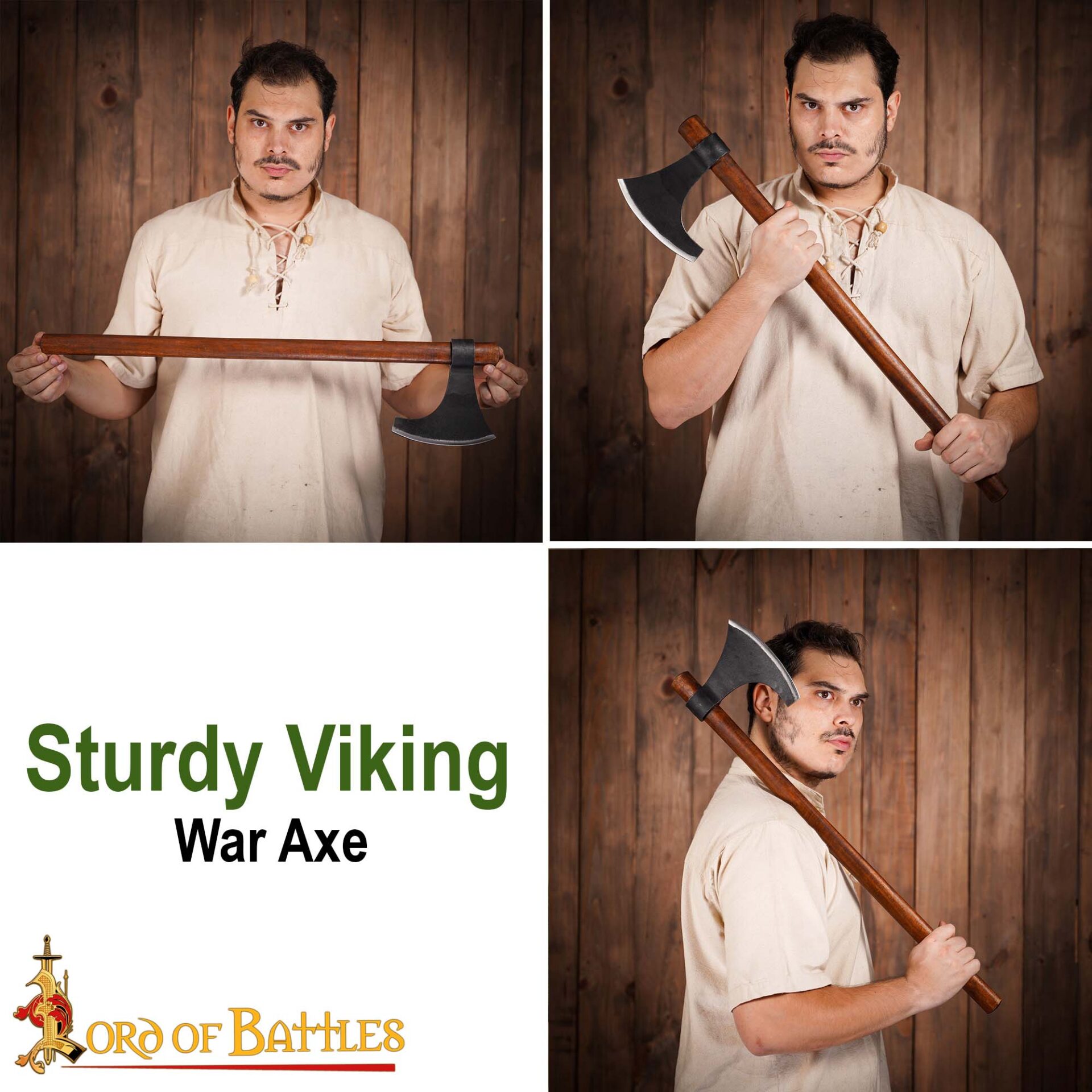 Viking Era Hand Forged Bearded Axe -25305 7