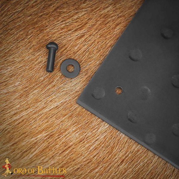 Square Shield Boss Handmade Steel Umbo for Roman Scutum Shields - Image 7