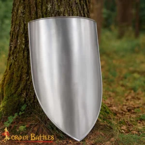 Medieval Heater Shield - Customizable Steel Shield Blank
