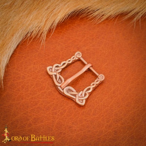 Lost-wax Cast Bronze Celtic Belt Buckle - Image 7