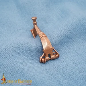 Lost-wax Cast Bronze Fibula - Authentic Roman Era Cloth Pin